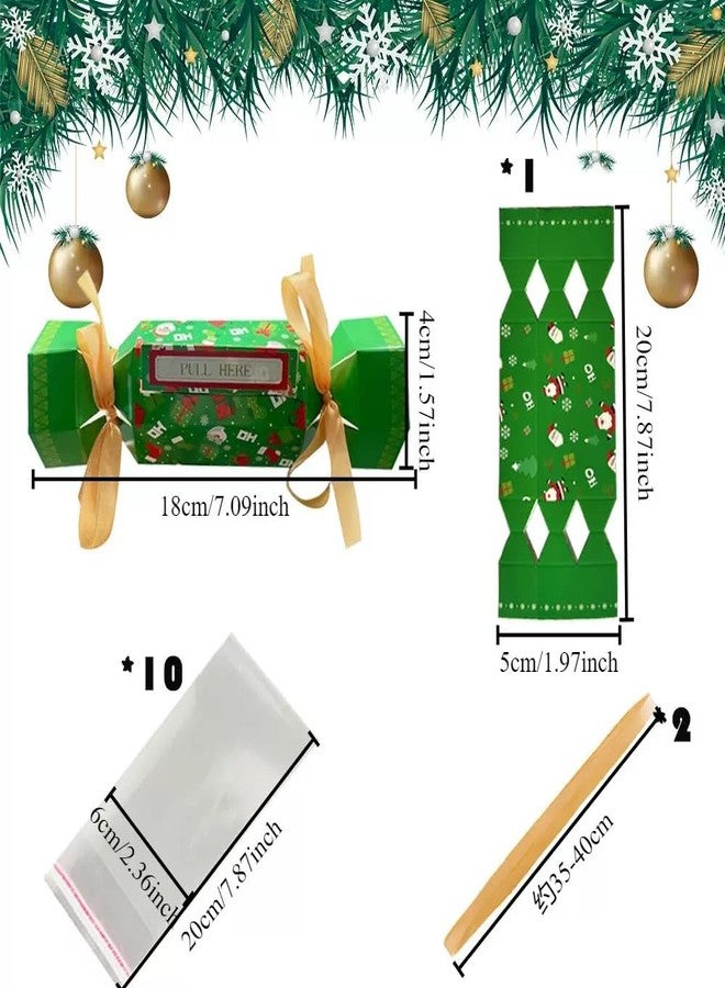 Kcyuowq 4PCS Christmas Money Box for Cash Gift Pull, Surprise Box Money Gift Box for Kids Adults with 40 Transparent Bags, Cute Money Roll Pull Pouch, Creative Christmas Money Holders for Cash. - Image 3